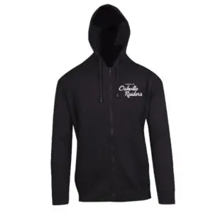 Black Zip Hoodie
